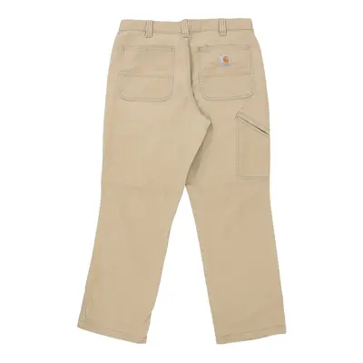Carhartt Trousers - 34W 30L Beige Cotton