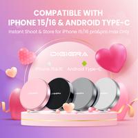 DIGIERA Magnetic Portable SSD 1TB/2TB/512GB Compatible with iPhone 15/16 & Android Type-C Up to 2000MB/s Read Speed for Conte...