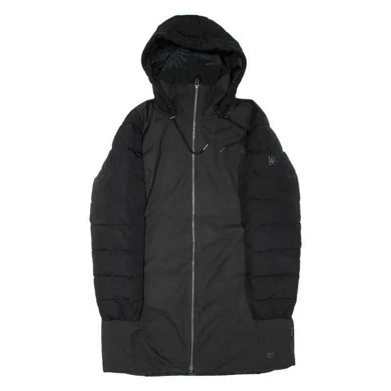 JACK WOLFSKIN Womens Jacket Black Hooded XL