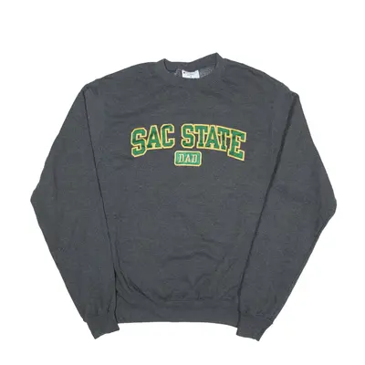 CHAMPION SAC State Dad USA Sweatshirt Grey Mens S