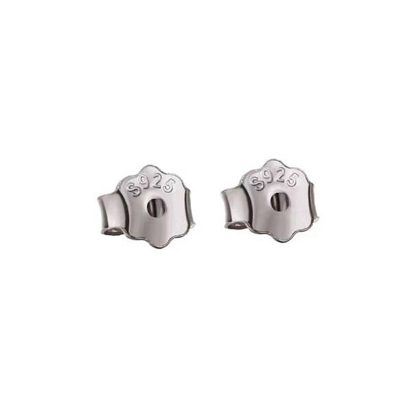 Sterling Silver Friction Ear Nuts
