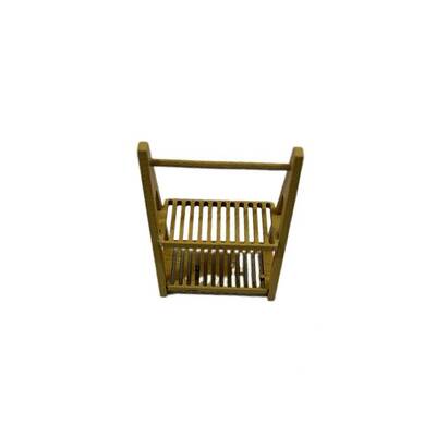 Wood Double-Layer Storage Rack
