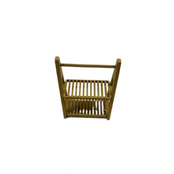 Wood Double-Layer Storage Rack