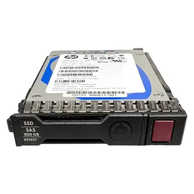 HP 691027-001 | 800GB Multi-Level-Cell SAS 6Gb/s Mainstream Endurance 2.5-Inch Enterprise Solid State Drive for ProLiant Serv...