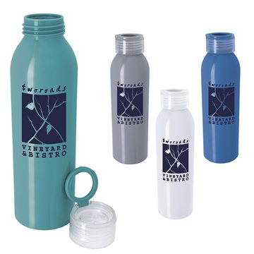 36 Custom Serene Aluminum Bottle - 22 oz - Leakproof