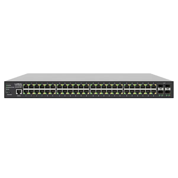SW-515-48P-F Luxul 48 PoE+ and 4 SFP Ports Gigabit L2/L3 Managed Switch
