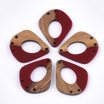 Resin & Walnut Wood Chandelier Components Links