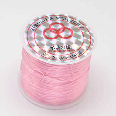 Flat Elastic Crystal String