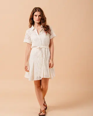 Dress Moliere Ecru | Color: ECRU | Size: M