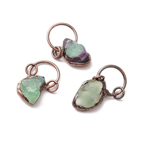 Natural Fluorite Pendants