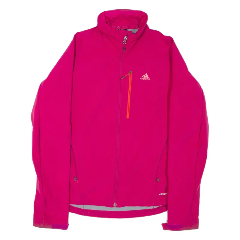 ADIDAS Womens Jacket Pink UK 14