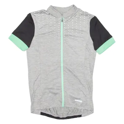 Cycling Womens Jersey Grey Full Zip M
