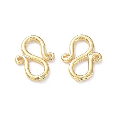 Brass S-Hook Clasps