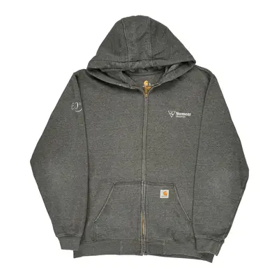 Vermeer Carhartt Hoodie - XL Grey Cotton Blend