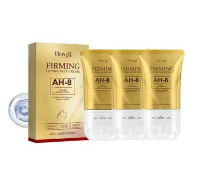 (3pcs) AH-8 Roller Neck Cream - Ceramide-Infused, Moisturizing & Firming, Fast-Absorbing & Non-Greasy Moisturizer Skin Care B...