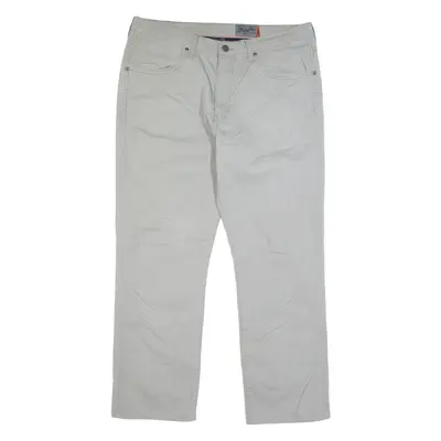 WRANGLER Arizona Mens Trousers Grey Regular Straight W36 L28