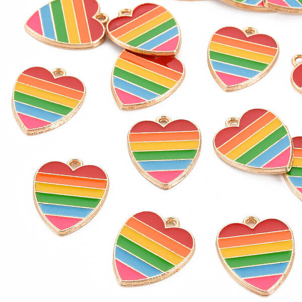 Alloy Enamel Pendants