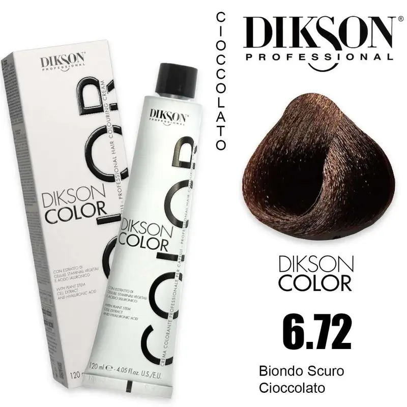 Dikson Color 120 Ml 6.72 Dark Blonde Chocolate
