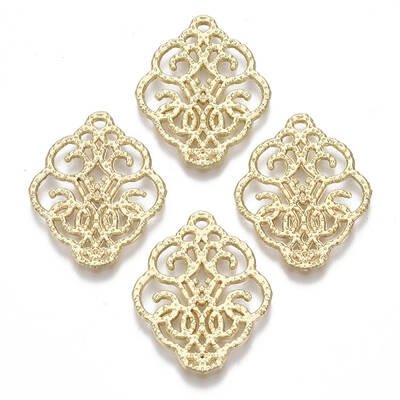 Alloy Filigree Joiners Links