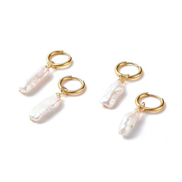PVD Vacuum Plating 304 Stainless Steel Huggie Hoop Earring