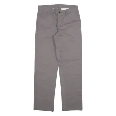 DICKIES Mens Trousers Grey Slim Straight W30 L32