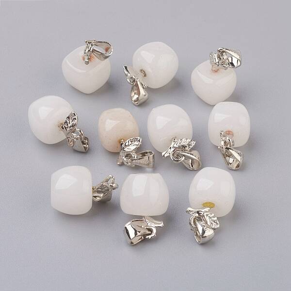 Natural White Jade Pendants