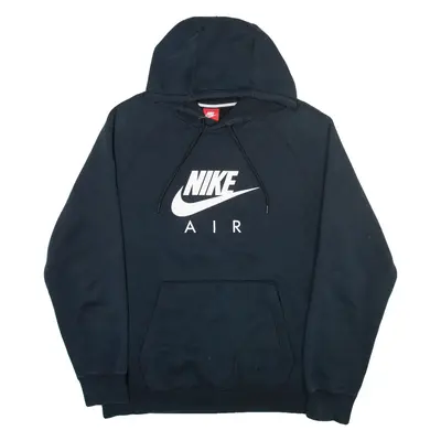 NIKE Air Mens Blue Hoodie L