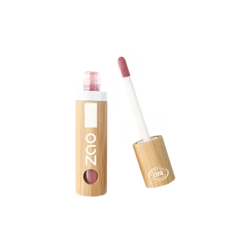 Zao Make Up Color & Repulp Lip Oil, 041 Nude Pink