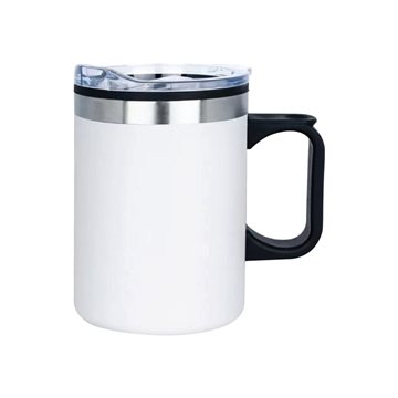 48 Promotional Laurie 14 oz Double Walled Stainless Steel Camper ...