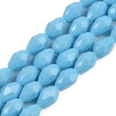 Opaque Solid Color Beads Strands