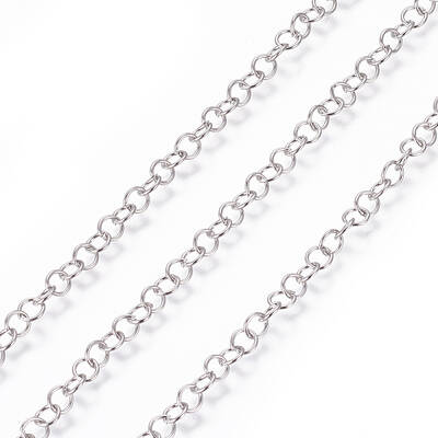 Tarnish Resistant 304 Stainless Steel Rolo Chains