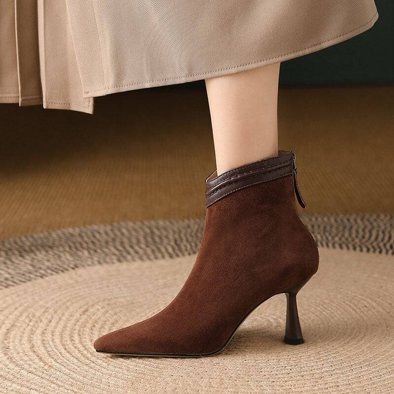 CHIKO Severa Pointy Toe Stiletto Ankle Boots