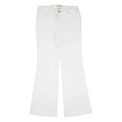 TOMMY JEANS Womens Jeans White Regular Flared W29 L30