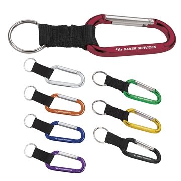 250 Custom Anodized Carabiner 8mm - Aluminum