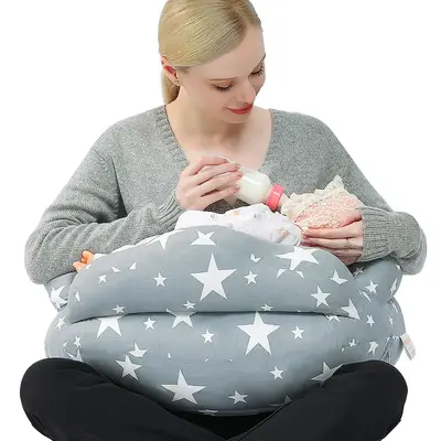 Chilling Home Nursing Pillow For Breastfeeding, Baby Nursing Pillow For Newborn, Nursing Essentials For Bottle And Breastfeed...