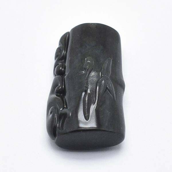 Natural Ice Rainbow Obsidian Pendants