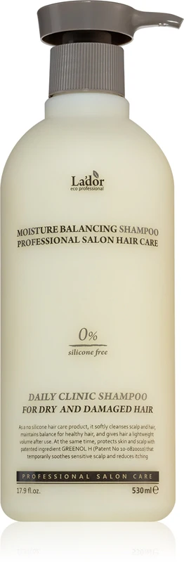 La'dor Balancing Hydrating Shampoo for Damaged and Dry Hair 530ml