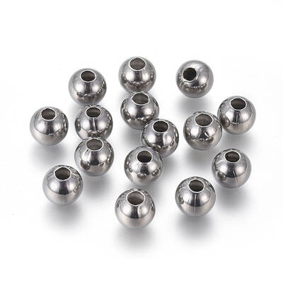 Tarnish Resistant 304 Stainless Steel Beads