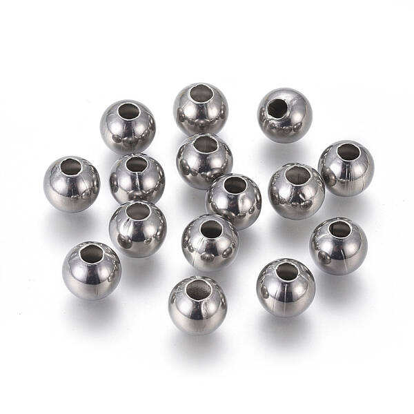 Tarnish Resistant 304 Stainless Steel Beads