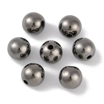 CCB Plastic Round Beads