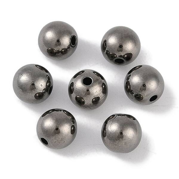 CCB Plastic Round Beads
