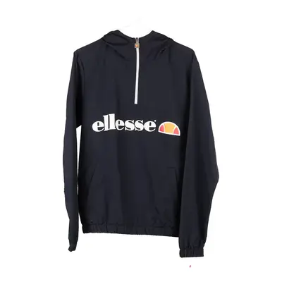 Ellesse Spellout Jacket - Small Navy Polyester
