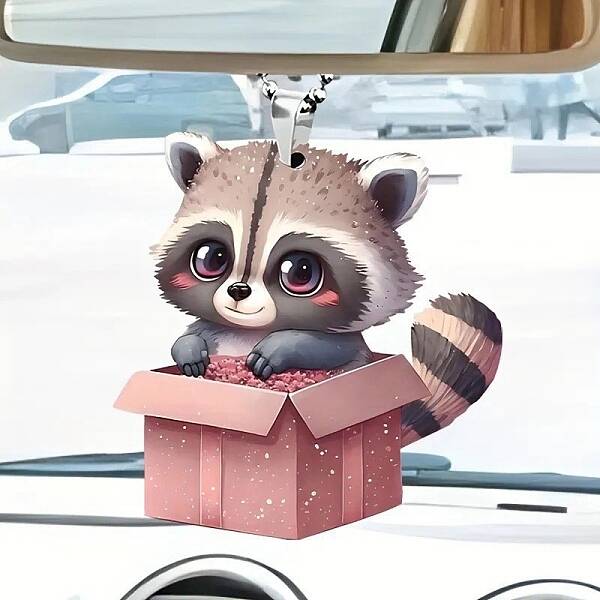 Raccoon Acrylic Pendant Decorations