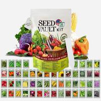 35 Vegetable Seeds Pack – 16,000+ Seeds for Planting – Spring, Fall, Winter Garden Kit – Survival Seed Vault for Preppe...