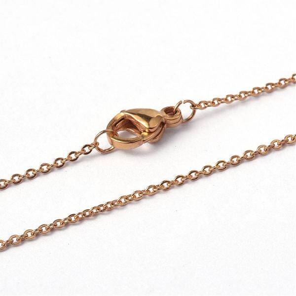 304 Stainless Steel Cable Chain Necklaces
