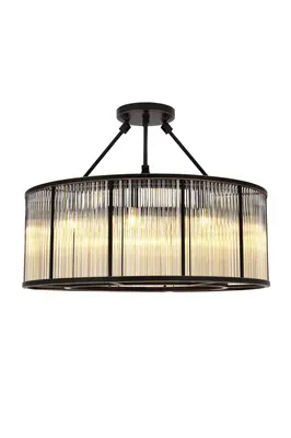 Glass Drum Ceiling Lamp | Eichholtz Bernardi