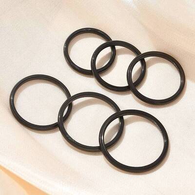 304 Stainless Steel Plain Band Rings