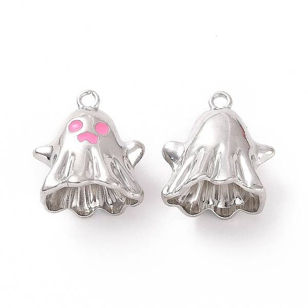 Rack Plating Alloy Enamel Pendants