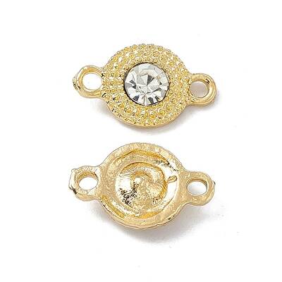 Alloy Crystal Rhinestone Connector Charms