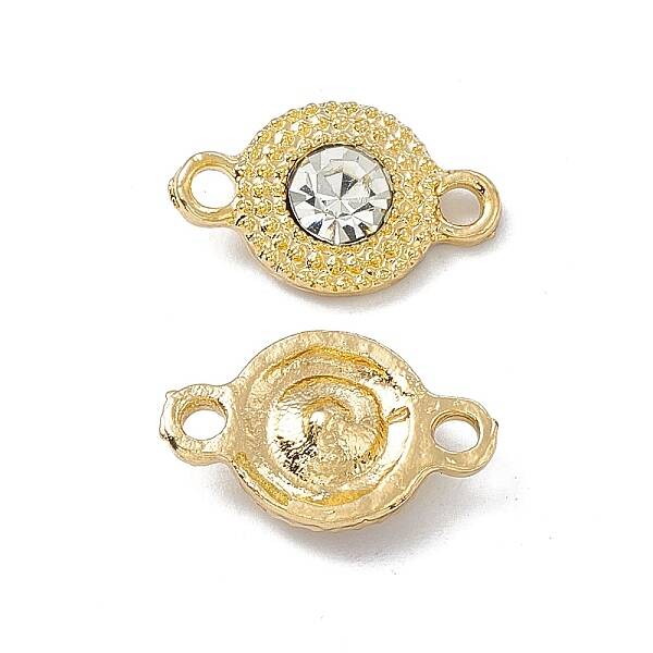 Alloy Crystal Rhinestone Connector Charms